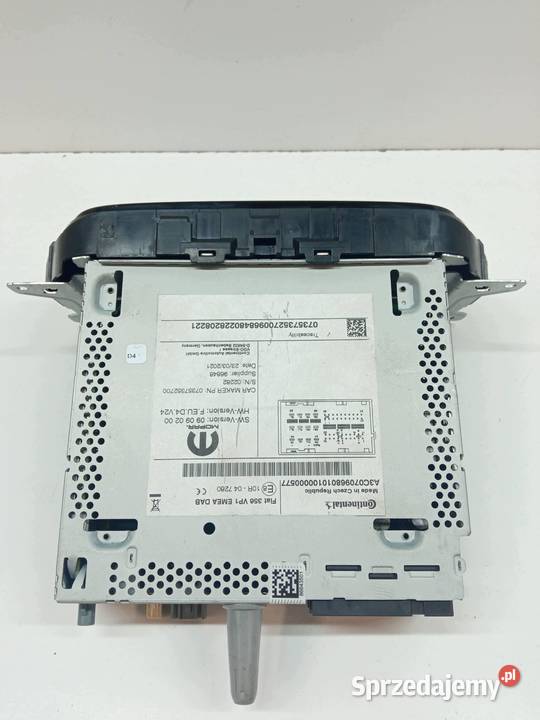 RADIO 07357352700 Fiat Tipo II 2016