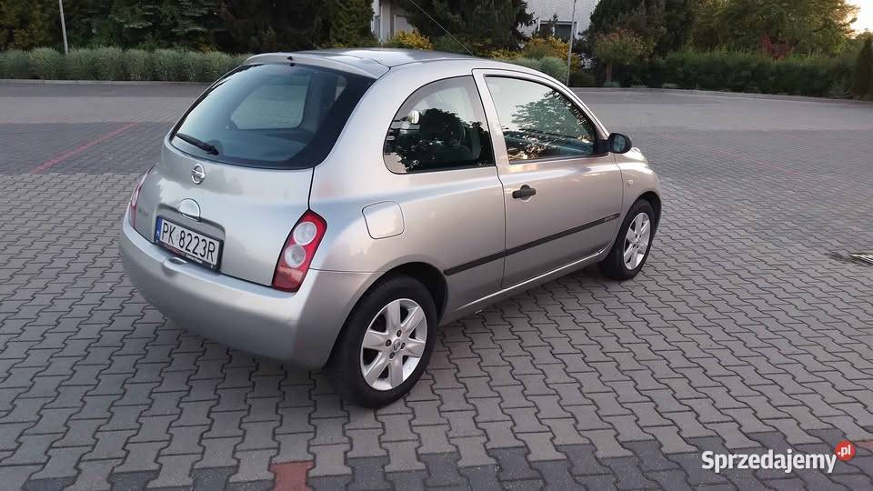 nissan micra 12 v16 szary Kalisz