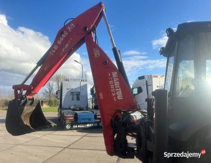 Koparko ladowarka kolowa Manitou Terex tez Warszawa