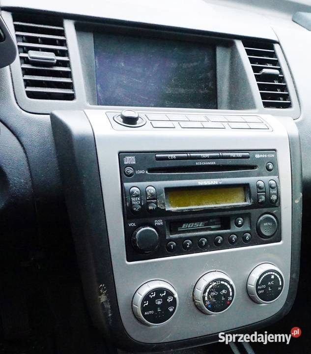 PANEL KLIMATYZACJI NISSAN MURANO Z50 osobowe