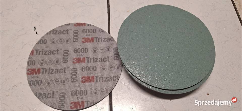 10 krążków ściernych 150mm Trizact 3M P6000 Kraków