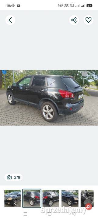 Nissan Qashqai 20 benzyna automat benzyna