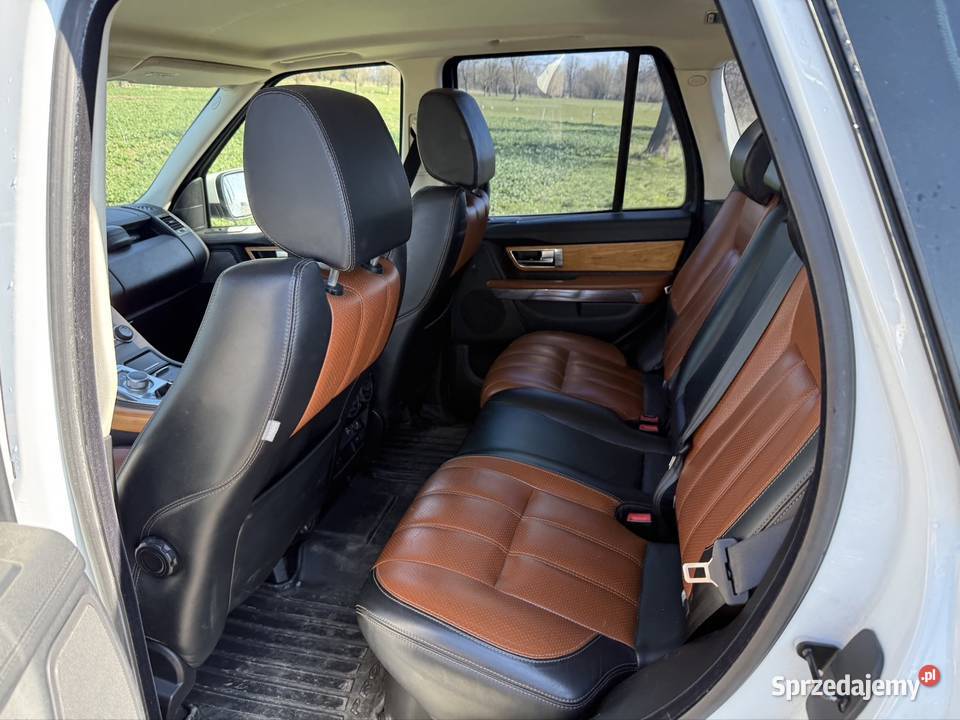 Range rover 30 sport salon polska 4x4 hak 3500 łopatki zmiany biegów Range Rover Sport Solnica
