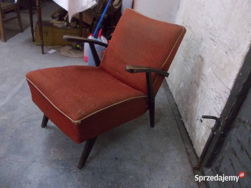 Stary fotel pro Czechosłowackiej vintage Bielsko-Biała sprzedam