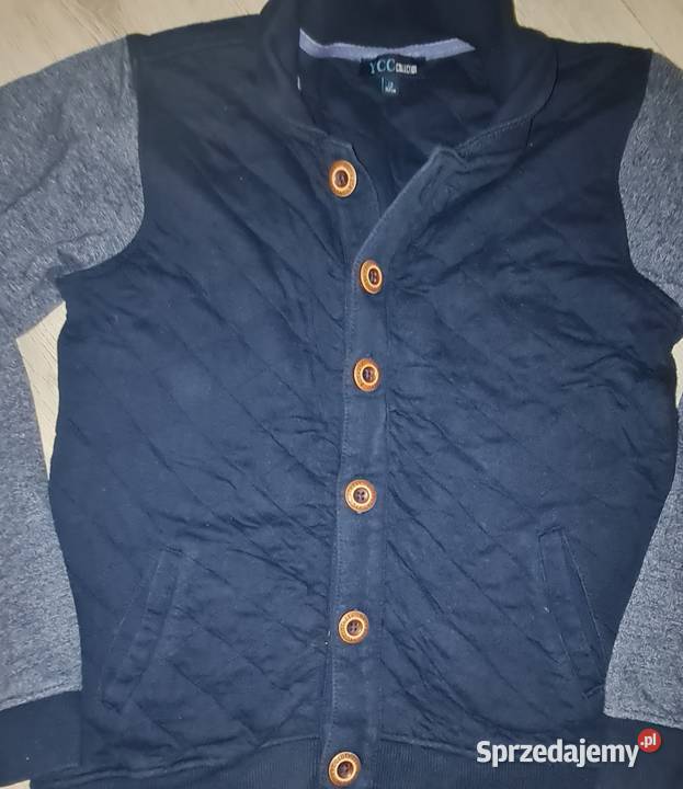Bluza chłopiec granat guziki 152 Łódź sprzedam