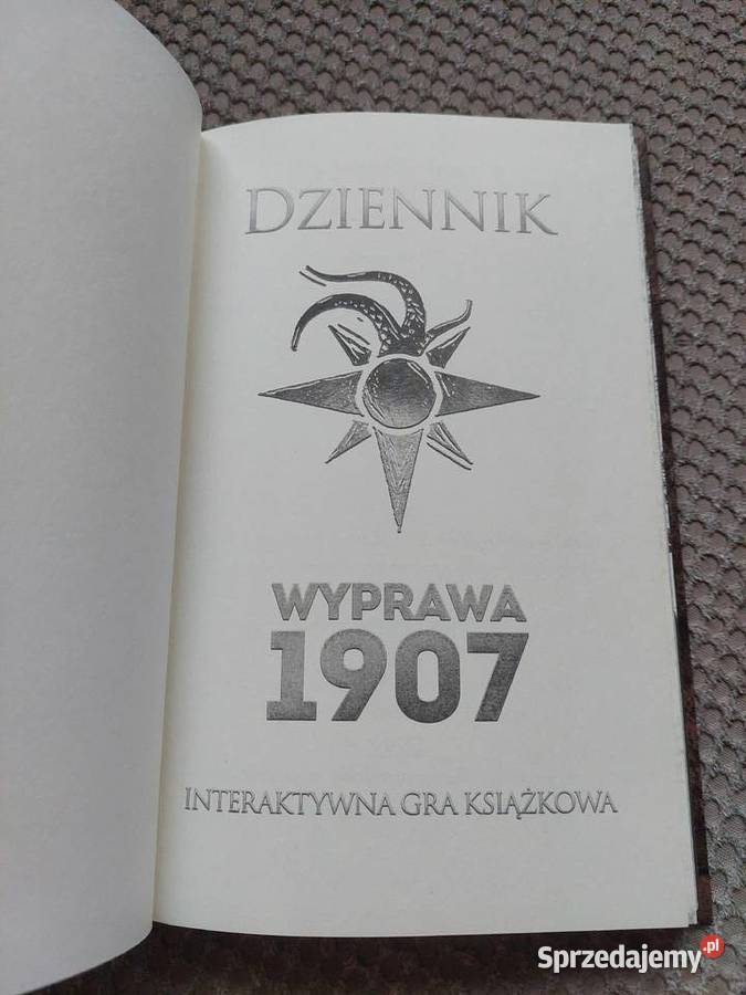 interaktywna gra książkowa Dziennik Wyprawa 1907 Kraków