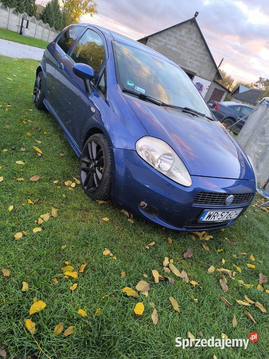 Fiat Grande Punto wersja sport 19 JTD 2006r bez mazowieckie Radom sprzedam