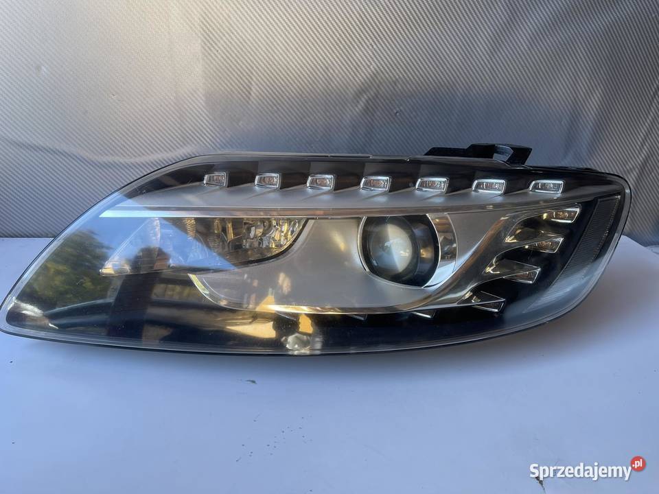 AUDI Q7 LIFT LEWA LAMPA BIXENON SKRĘTNY Ostroróg