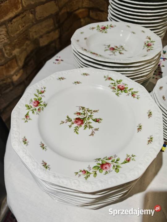 Rosenthal Maria Moosrose duży zestaw porcelany
