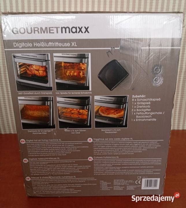 Gourmet Maxx frytkownica beztłuszczowa airfryer AGD drobne sprzedam
