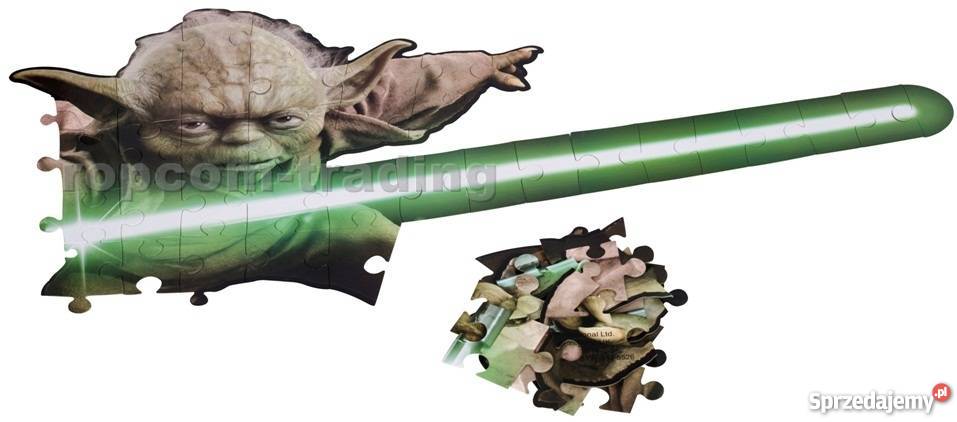 Star Wars Świecące Ogromne Puzzle na ŚCIANĘ Lord Mogilany sprzedam