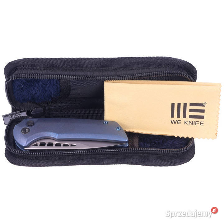 Nóż składany WE Knife Mini Malice Blue Titanium Warszawa