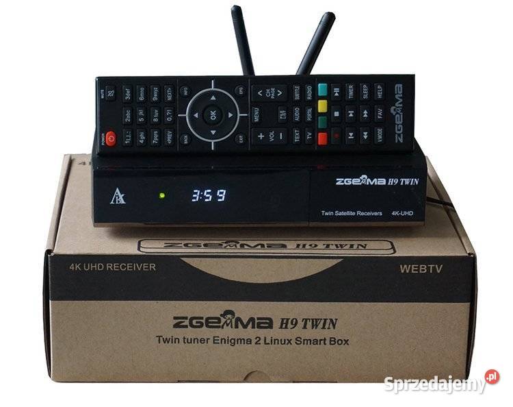 Zgemma H9 Twin V2 4K 2xDVBS2X IPTV ENIGMA2 CCcam Warszawa