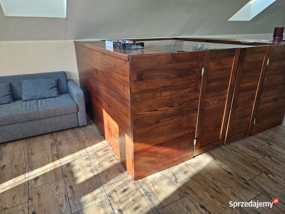 Wyspa serwisu na salę bankietową obudowa baru Pszczyna