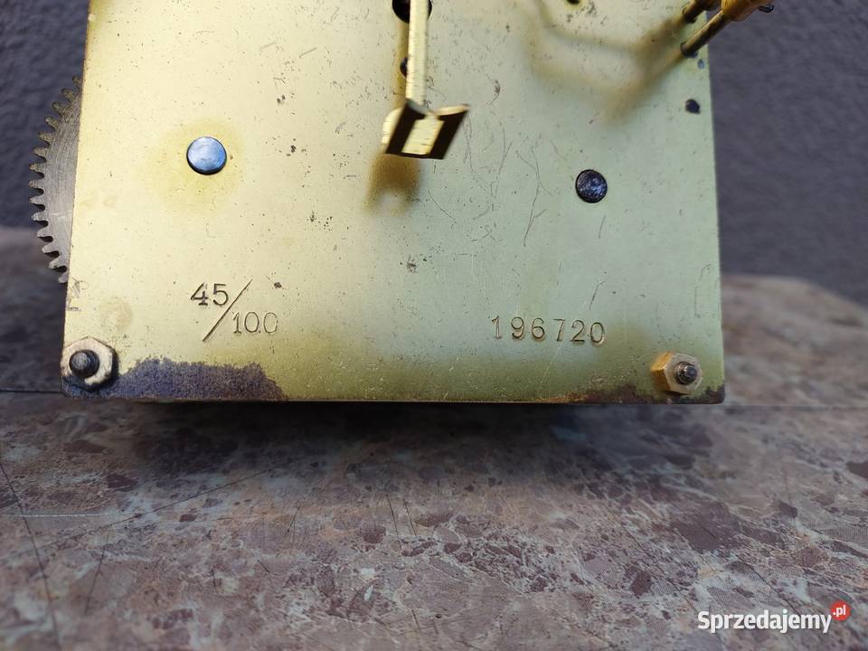 798 Mechanizm starego zegara ściennego FMS pomorskie Tczew
