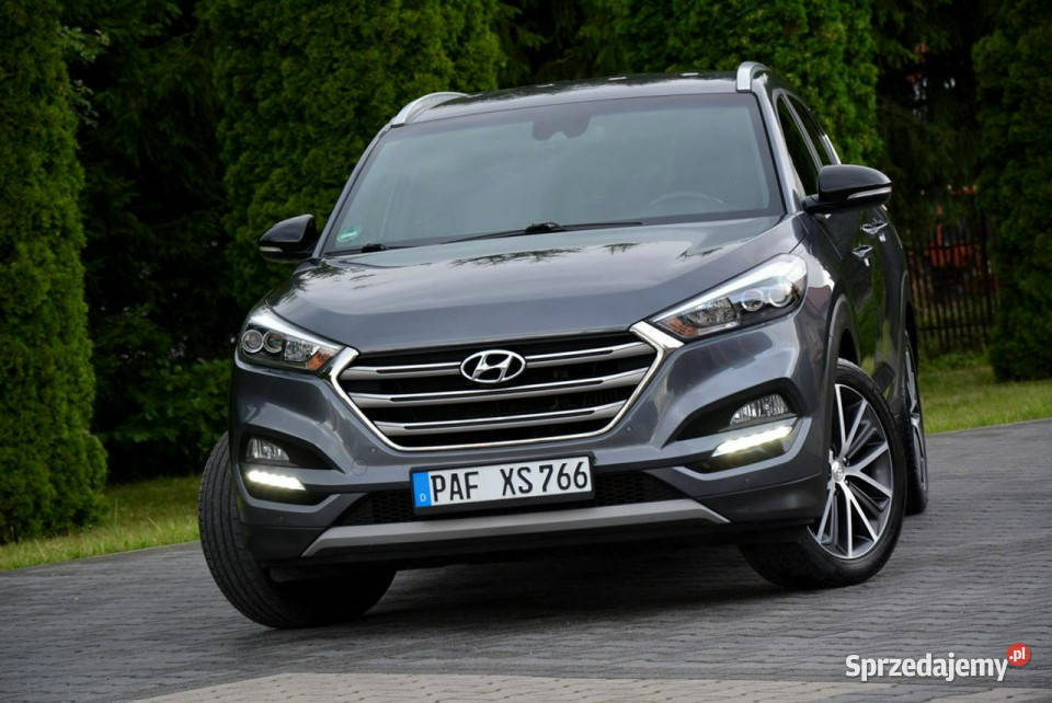 Hyundai Tucson Ledy BiXenon Navi Kamera BLIS Ostrów Mazowiecka