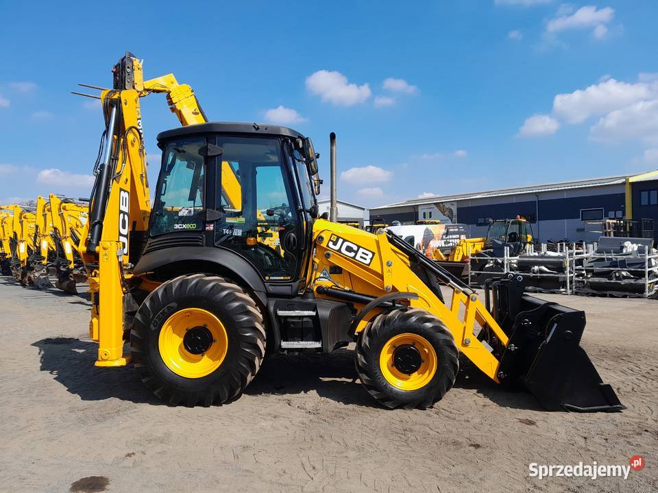 KOPARKOŁADOWARKA JCB 3CX 2019R KLIMA 4CX CAT 3989h Krotoszyn
