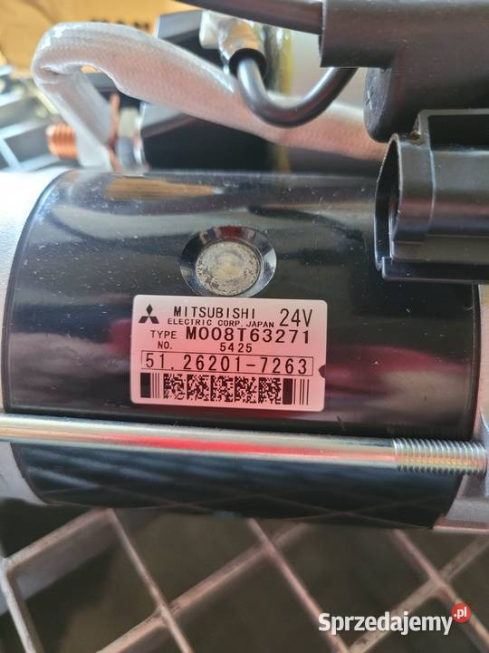Rozrusznik MAN TGL 24V M008T63271 MITSUBISHI Pozostałe