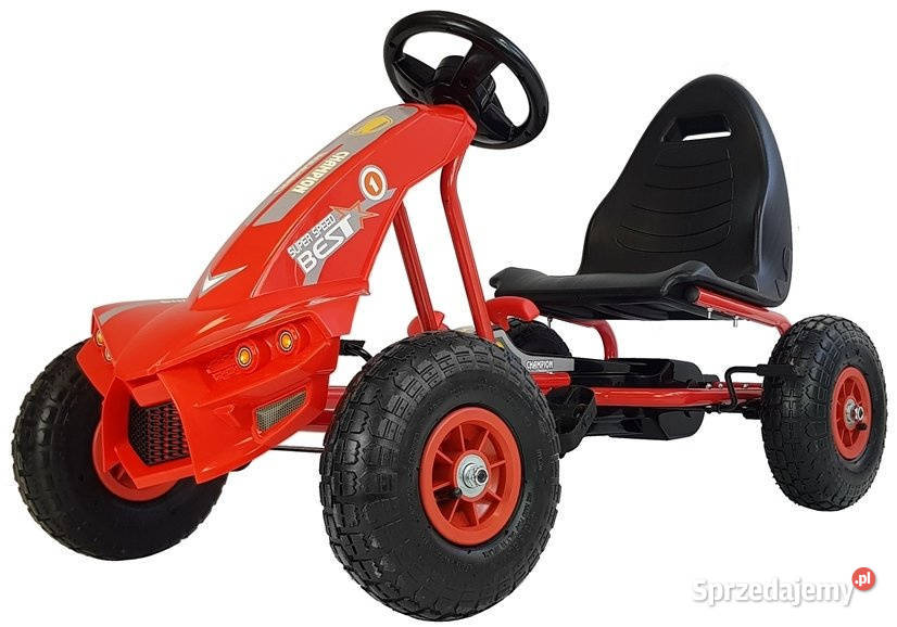 BAWIBUS pojazd GOKART NA PEDAŁY pompowane koła śląskie Myszków sprzedam