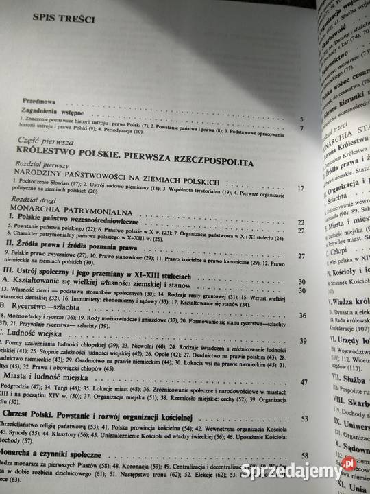 Historia prawa i państwa polskiego Bardach sprzedam