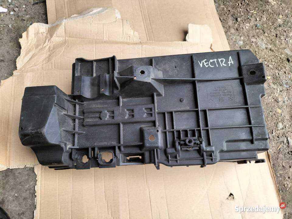 VECTRA C 24413805 PODSTAWA OBUDOWA AKUMULATORA Pozostałe Karoseria lubelskie Kamień-Kolonia