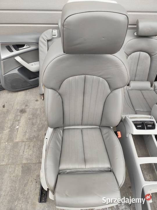 Fotele Sline Audi A6C7 skóra Fotele i kanapy Sochaczew