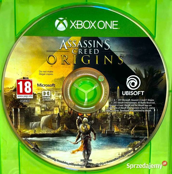 Xbox One Assassins Creed Origins Elbląg