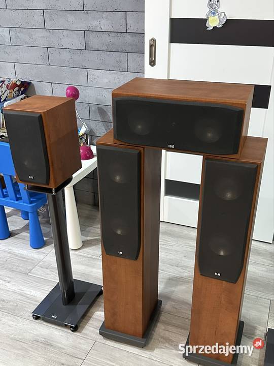 Głośniki kolumny subwoofer ELAC zestaw FS 1082 mikserym nagłośnienie Zwoleń
