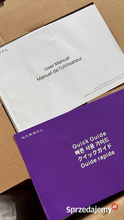 Robot sprzątający mopujący Nerwal Flow nowy Parzniew sprzedam