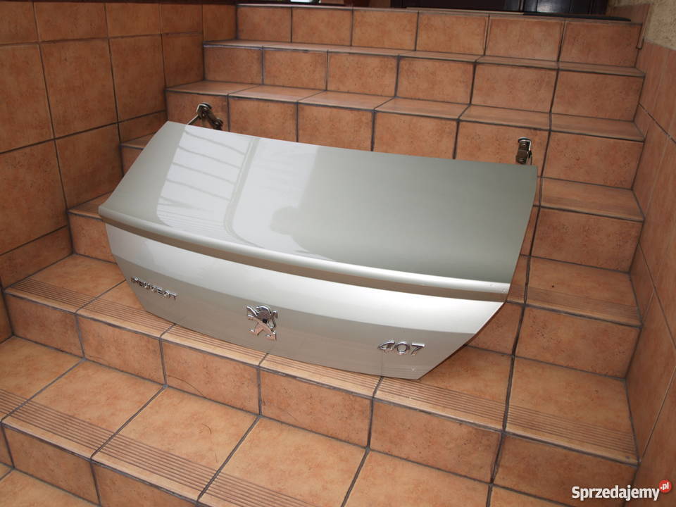 Peugeot 407 Coupe klapa tył kompletna 2005 2011r Karoseria