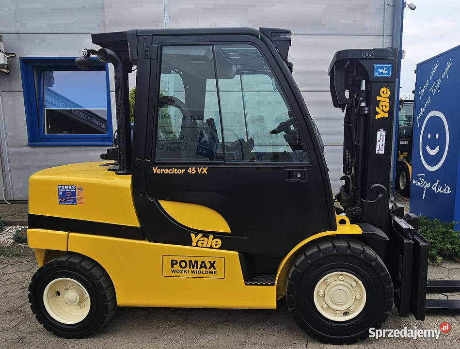 Wózek widłowy YALE GLP45VX6 45T LPG 2020 TRIPLEX Yale Oborniki
