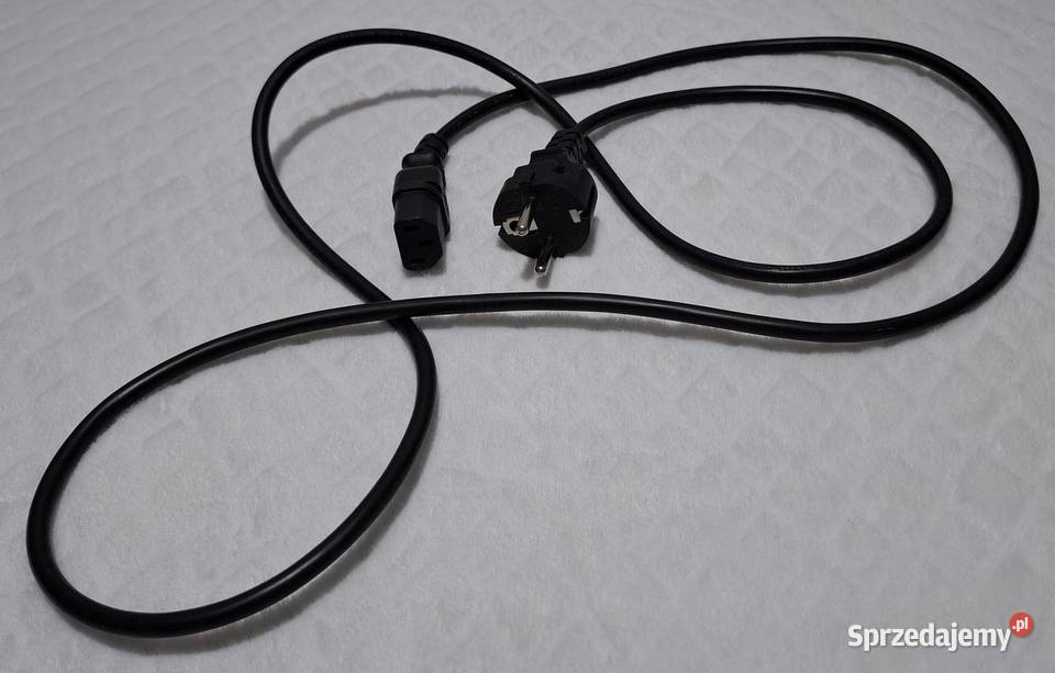 Przewód kabel zasilania zasilający do komputera Czeladź