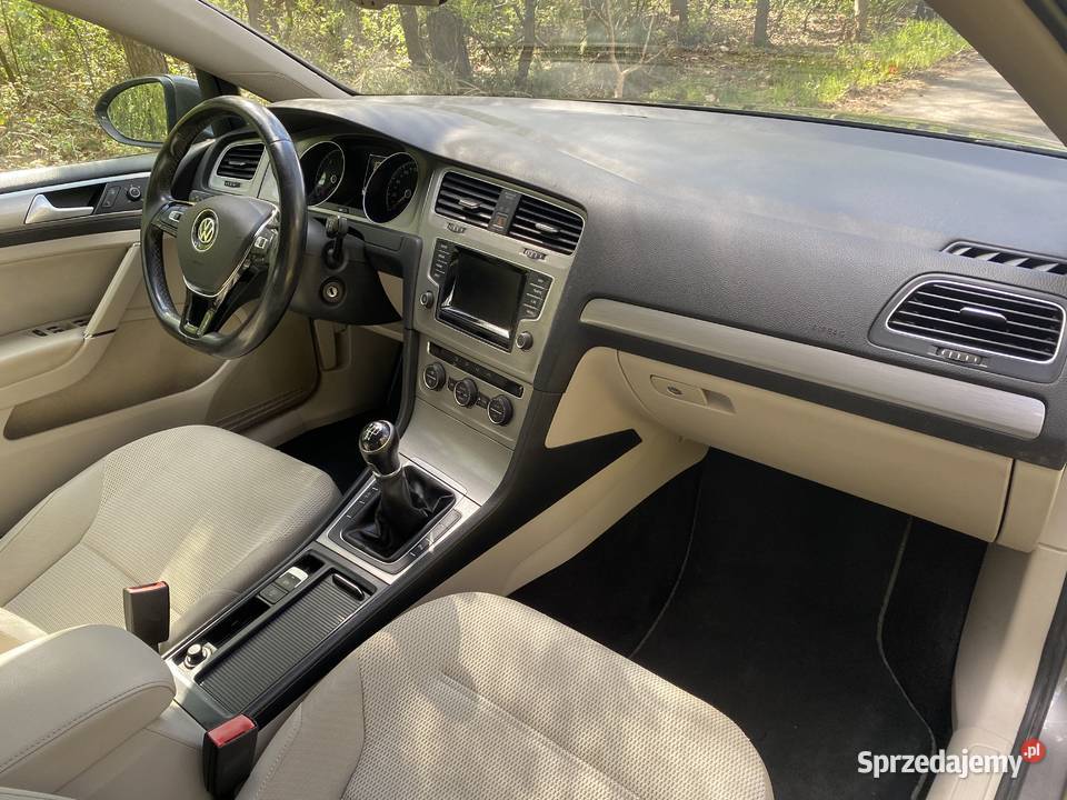 Volkswagen Golf VII 16 TDI 105 Navi Aktywny ASR (kontrola trakcji) Golf Kępno sprzedam