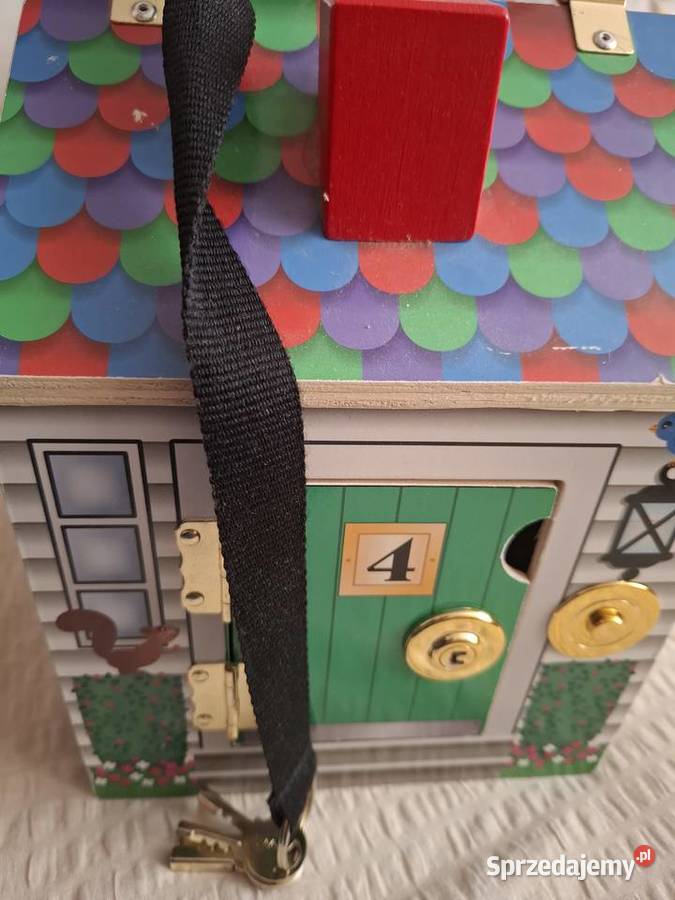 Melissa I Doug grający domek z kluczykami i Zabawki Warszawa