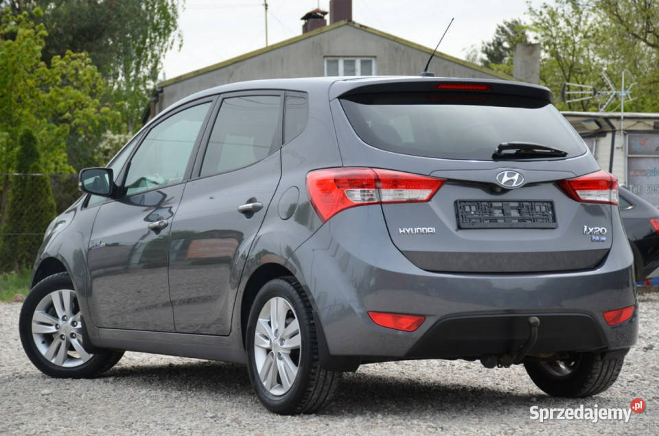 Hyundai ix20 Zarejestrowany 16i 125 Serwis Navi nawigacja Kutno