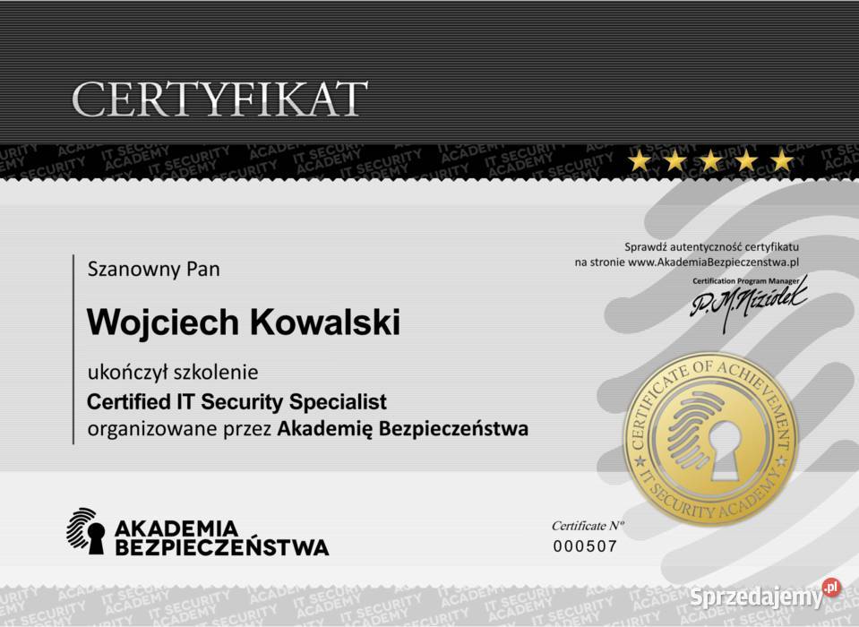 Detektyw mgr inż wykrywanie podsłuchów Toruń