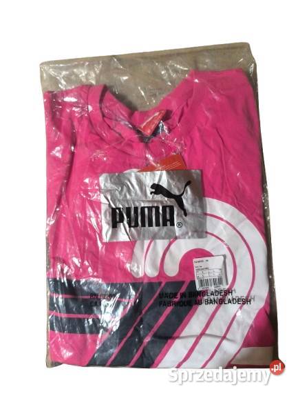 Nowa vintage retro koszulka tshirt unisex Puma Puma podlaskie Gródek