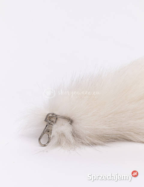 Lisia kitaogonbrelok z lisa kolor pudrowy beżowy