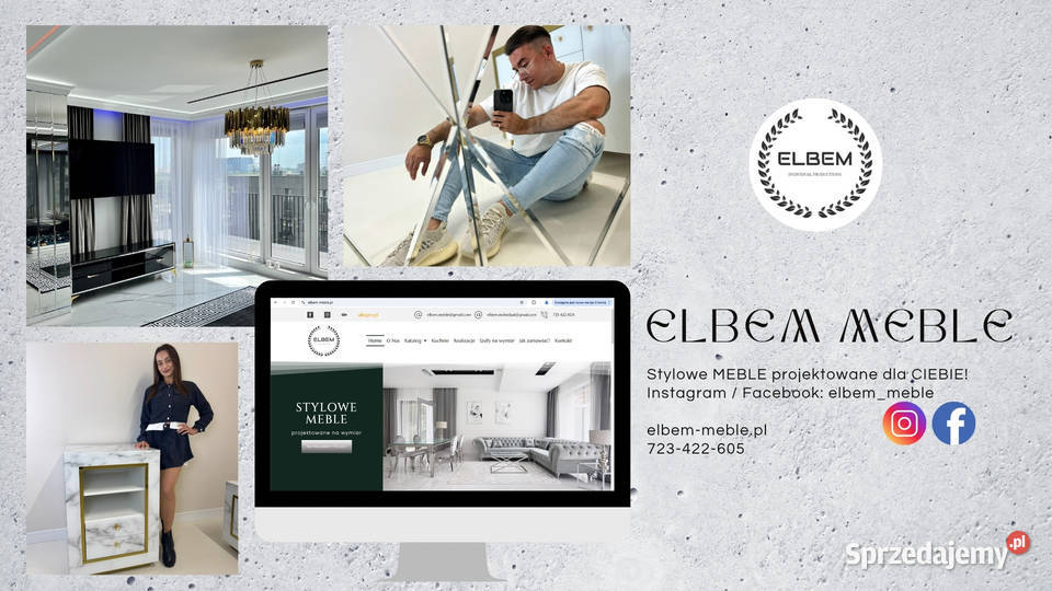 LUKSUSOWE MEBLE GLAMOUR PROJEKT I REALIZACJA A