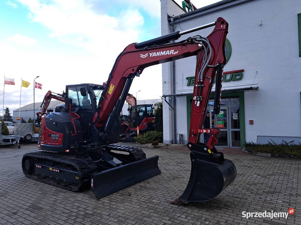 koparka Yanmar SV 1002mocna koparka pokazowa 10 Zielona Góra sprzedam