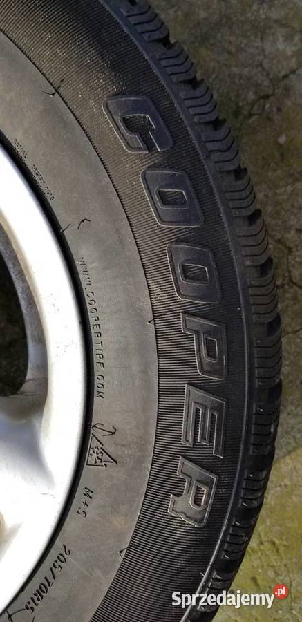 Alufelgi i opony w rozmiarze 20570R15 osobowe Konstancin-Jeziorna