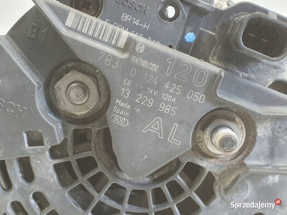 Opel Vectra C lift 18 16V ALTERNATOR bosch osobowe Układ elektryczny silnika lubelskie Janów