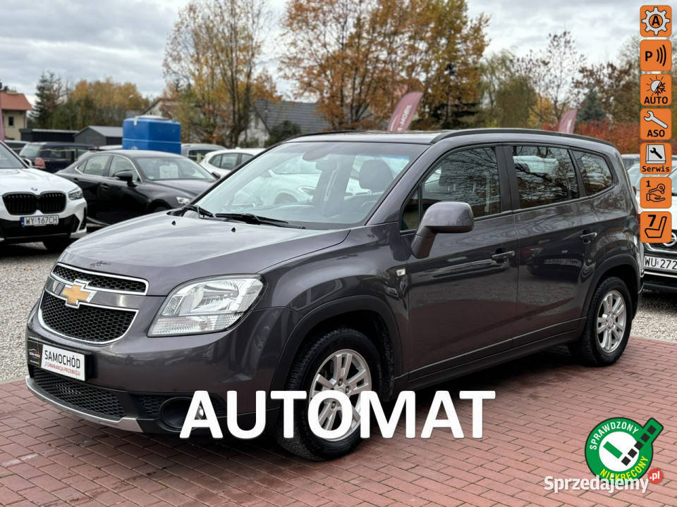 Chevrolet Orlando Gwarancja Automat Klima 7 osób gniazdo AUX mazowieckie Sade Budy