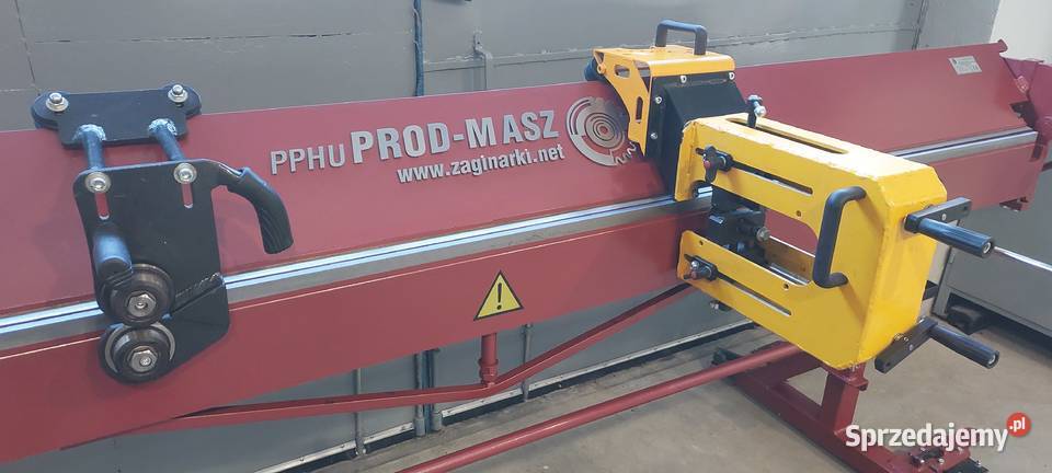 Zaginarka do blach dł rob 3080mm PRODMASZ Chocianów