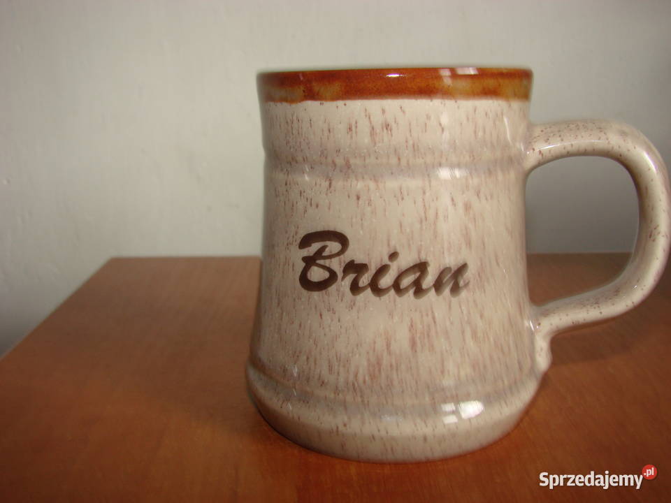 Prinknash Pottery Gloucester kubek Pruszcz Gdański