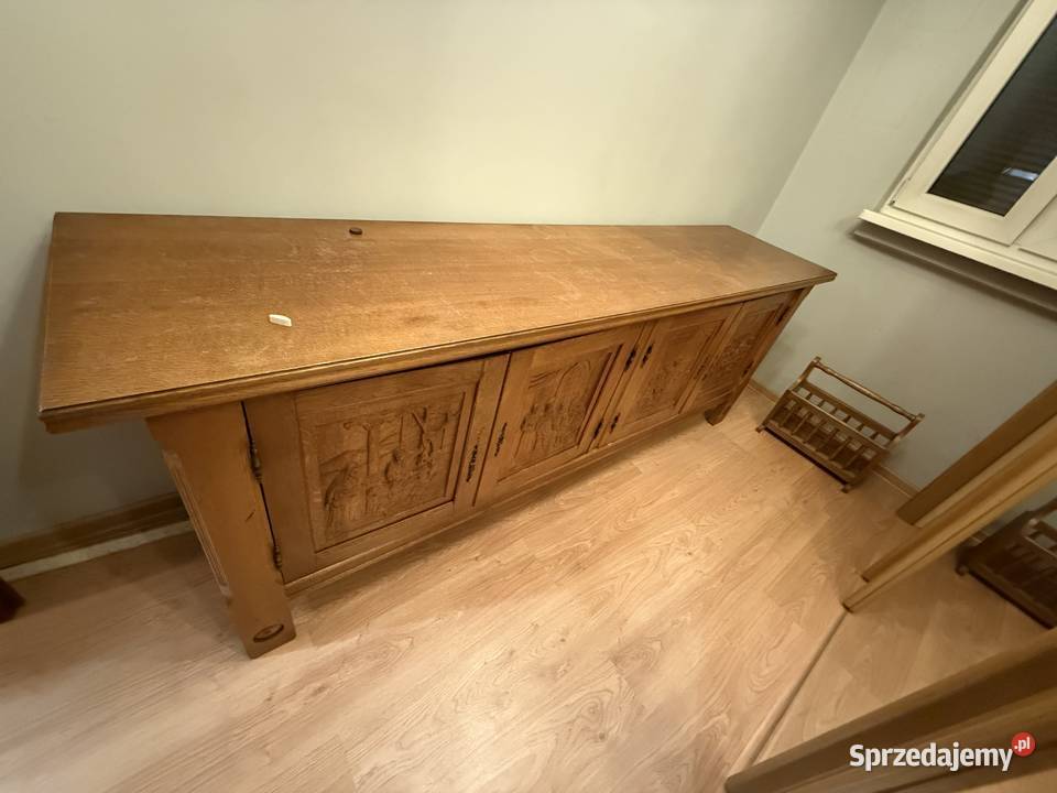 Szafka z rzeźbionymi drzwiczkami 54cm Wrocław
