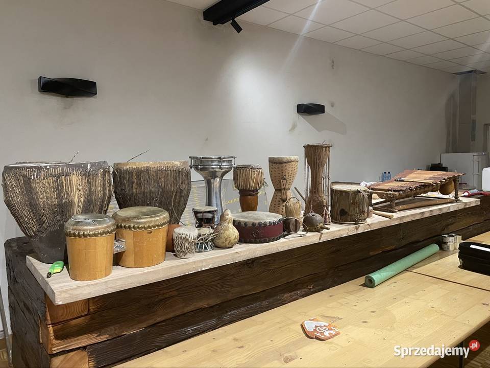 Afrykańskie instrumenty perkusyjne Brodnica