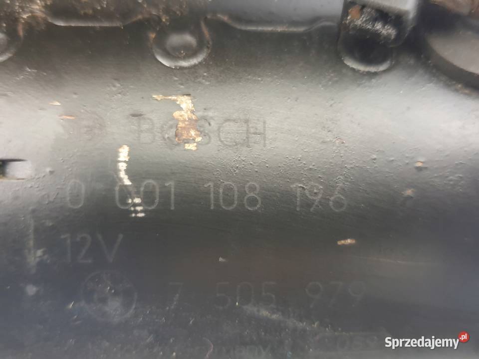 ROZRUSZNIK BMW E46 18 20 i ROZRUSZNIK 0001108196 osobowe Układ elektryczny silnika lubelskie Rudka