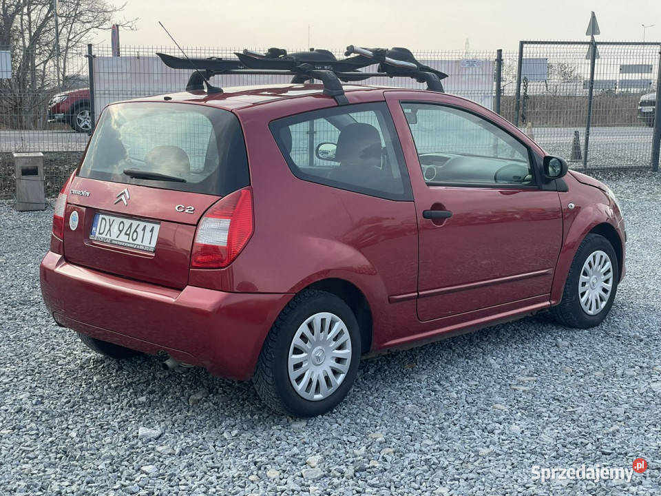 Citroen C2 11 60 2009r klima bagażnik na rowery dolnośląskie