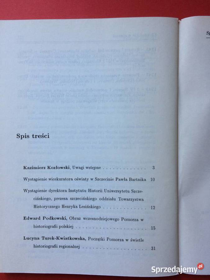 402 Trzy Pomorze W Dziejach Polski zachodniopomorskie Szczecin sprzedam